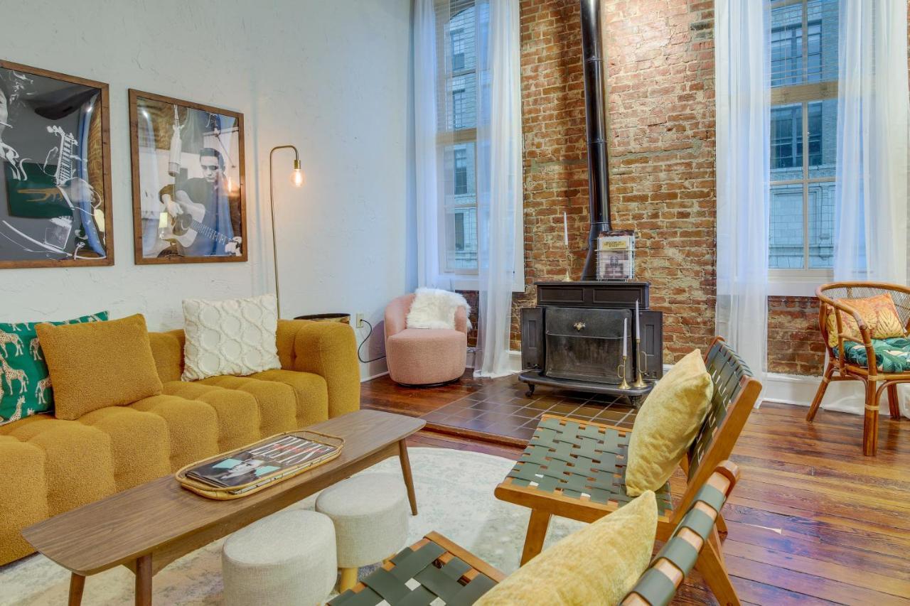 Historic Memphis Condo Walk To Beale Street! Exterior foto